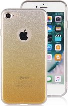 MM&A TPU Backcover Hoesje met Glitters voor Apple iPhone 7/8/SE (2020) Goud