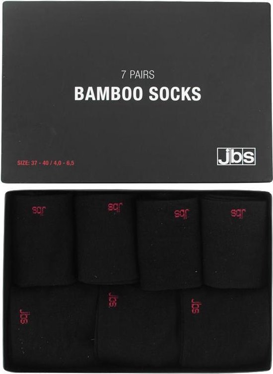 JBS - 7-pack sokken bamboe giftbox