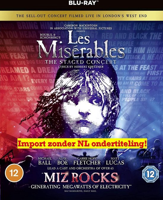 Les Misérables - The Staged Concert - 35th Anniversary [Blu-ray] [2019] (Blu -ray) | Dvd's | bol.com