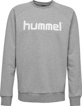 hummel Go Cotton Logo T-shirt - Grijs - Maat XXL
