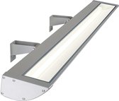 SLV VANO WING Wandlamp 1x54W Grijs Chroom IP65 229394