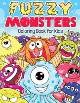 Fuzzy Monsters Coloring Book for Kids