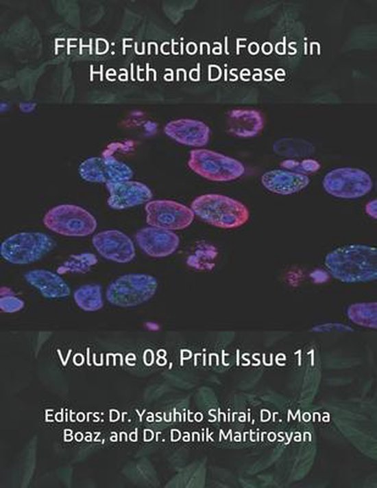 The Journal of Functional Foods in Health and Disease (Volum ... - cover