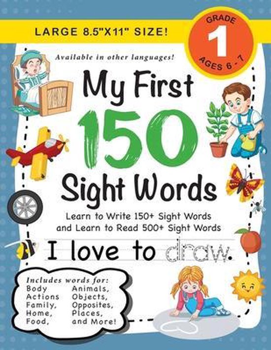 My First 150 Sight Words- My First 150 Sight Words Workbook - cover