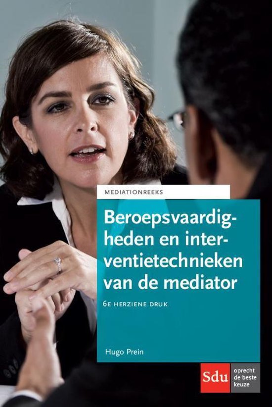 Mediation reeks - Beroepsvaardigheden en interventietechnieken van de mediator