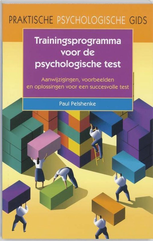 Trainingsprogramma voor de psychologische test - cover