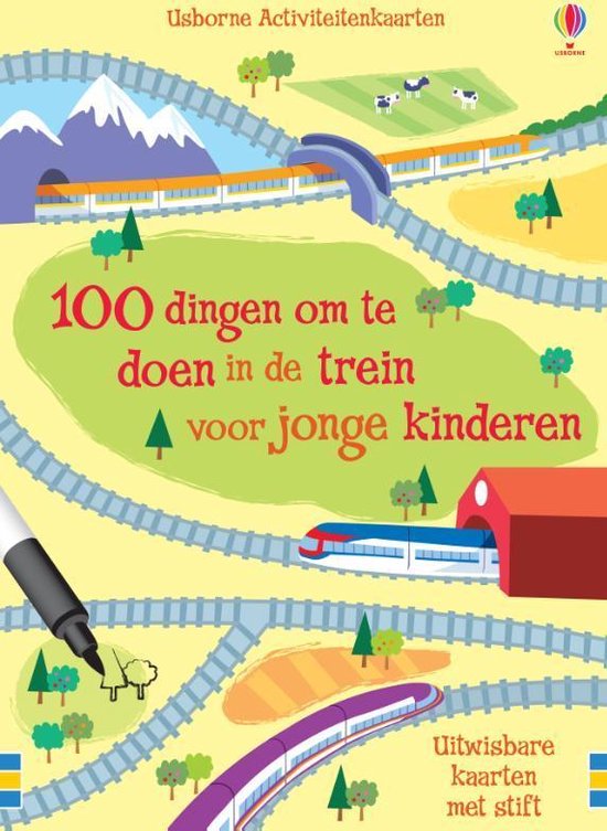 Cover van het boek '100 Dingen Om Te Doen In De Trein' van  Diversen