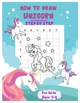 HOW TO DRAW UNICORN Step by Step for Girls Ages 4 To 8