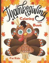 Thanksgiving Coloring Book For Kids