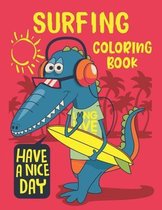 Surfing Coloring Book