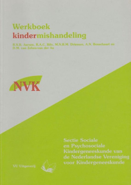 9789053837153 - Werkboeken Kindergeneeskunde  -   Werkboek kindermishandeling