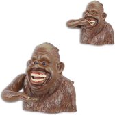 Spaarpot Mechanisch - Bigfoot - Gietijzer - 15,5 cm hoog