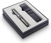 Parker giftbox Sonnet balpen + pen pouch, staal CT