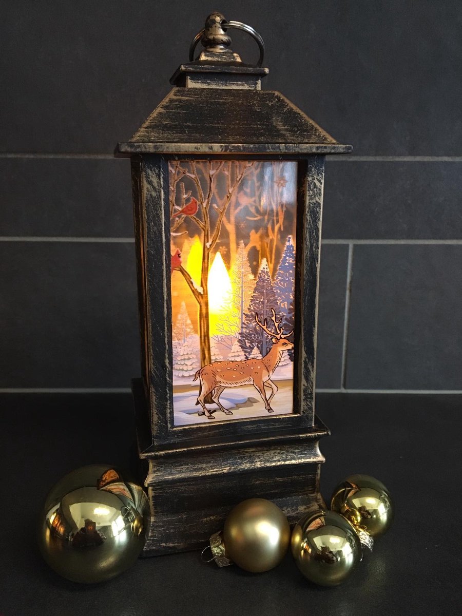 Kerst Lantaarn DuoPack (2 stuks) Indoor Kerst Verlichting