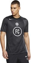 Nike F.C. Away voetbalshirt heren black anthracite
