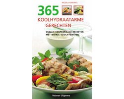 Omslag van 365 koolhydraatarme recepten