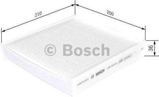 Foto: Filtre air de l habitacle bosch 1987435011 d origine