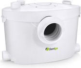 Sanigo400+ Hefsysteem Afvalwaterpomp Huisvuilpomp voor WC 400W met koolstoffilter en demonteerbare serviceplaat