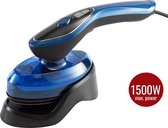 Bol.com Herzberg HG-8056: 2 in 1 Draagbaar - Draagbare strijkijzer - Stoom- en Droogstrijkijzer aanbieding