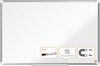 Nobo Premium Plus Magnetisch Whiteboard Staal Met Accessoire Houder - Inclusief Whiteboard Marker - 900x600mm - Wit