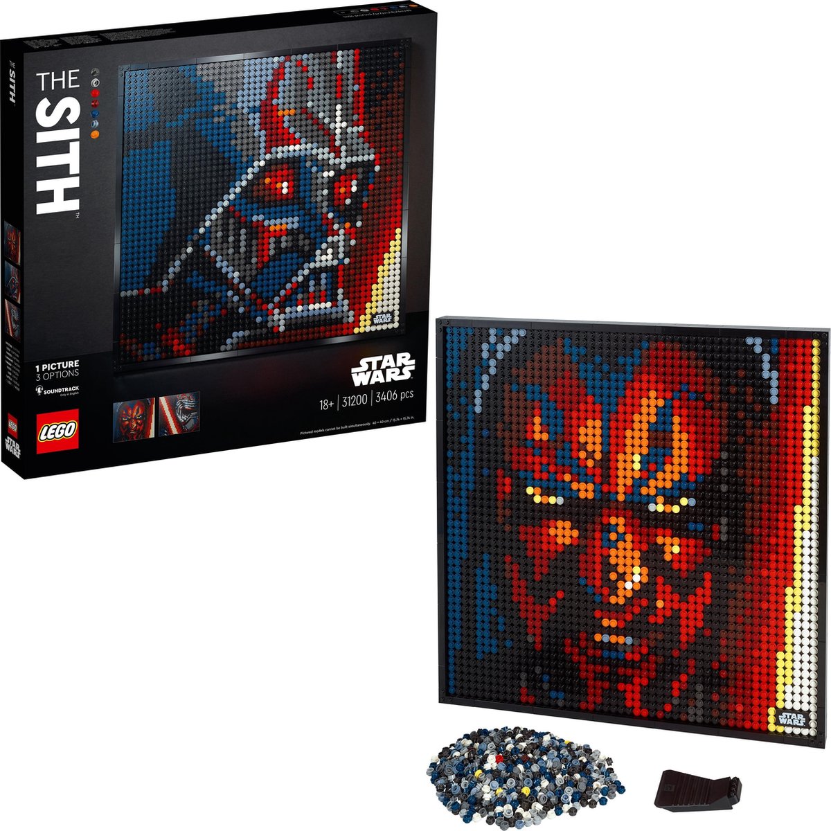 LEGO ART Star Wars The Sith 31200 — afbeelding 2