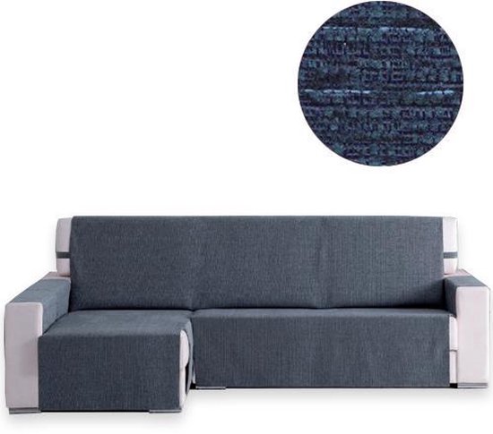 Bankbeschermer Kioto Links – Chaise lounge – 280cm breed – Blauw – Verkrijgbaar in verschillende kleuren!