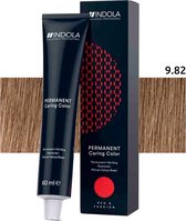 Indola Haarverf Profession Color Permanent Caring Color 9.82 Very Light Blonde Chocolate Pearl