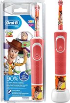 Braun Oral-B Vitality kids Toy Story 2 Kind Roterende tandenborstel Rood