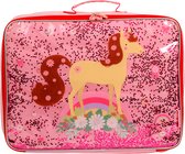 Glitter koffertje paard - A Little Lovely Company