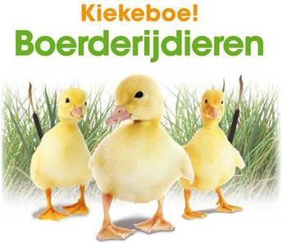 Cover van het boek 'Boerderijdieren'