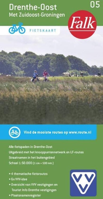 Falkplan fietskaart 5 - Drenthe-Oost