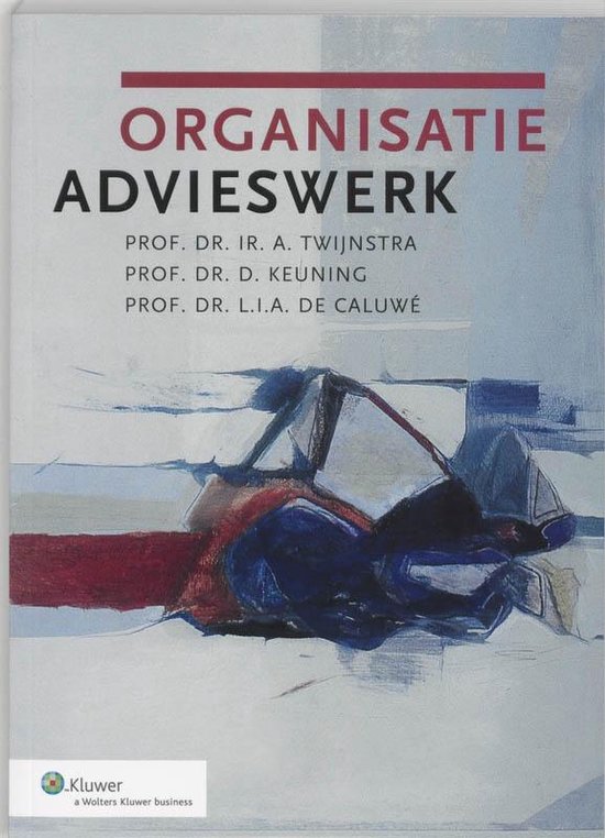 Cover van het boek 'Organisatieadvieswerk / druk 3' van L.I.A. de Caluwe en A. Twijnstra
