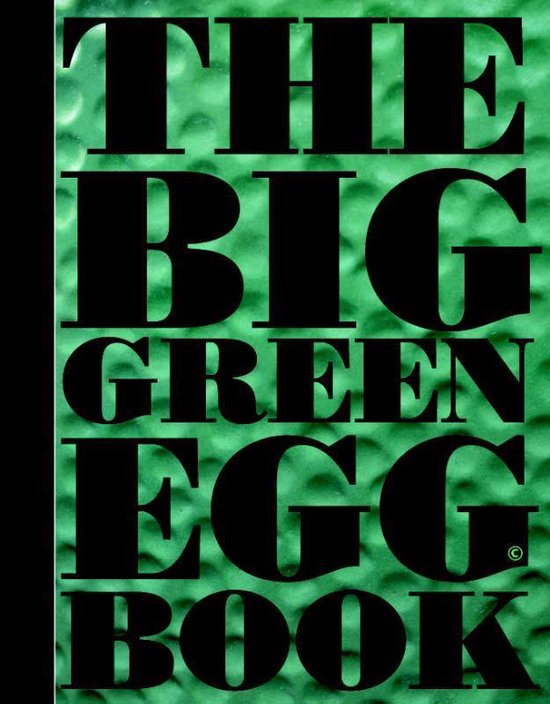 Cover van het boek 'The big green egg book' van Dirk Koppes