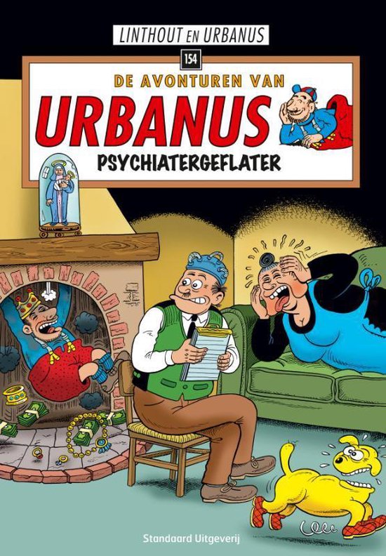 Cover van het boek 'Urbanus 154 Psychiatergeflater'