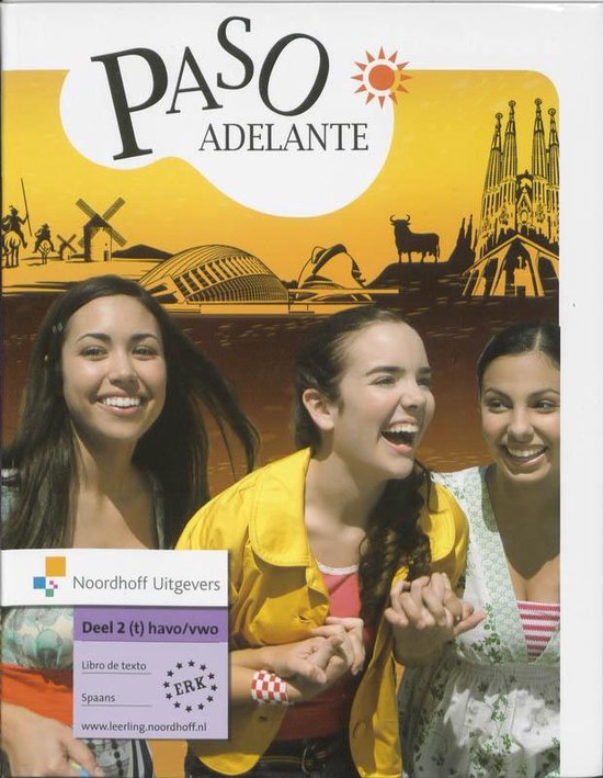 Paso Adelante 2 (t) havo/vwo Libro de texto - cover
