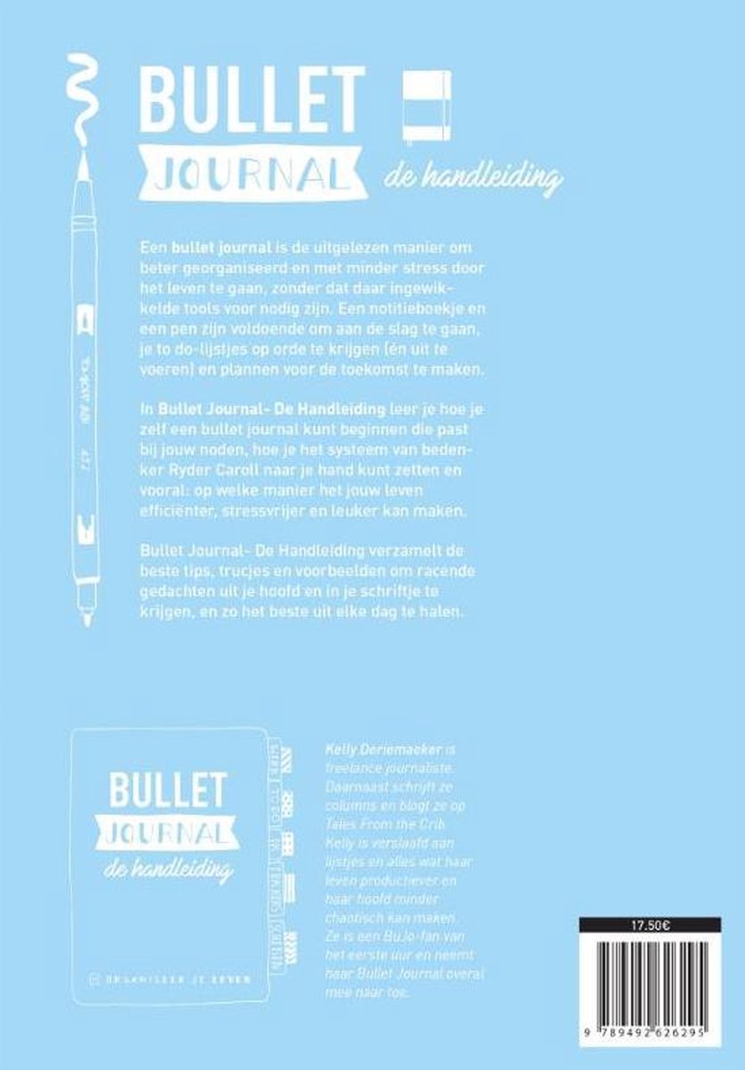 Bullet journal - back cover