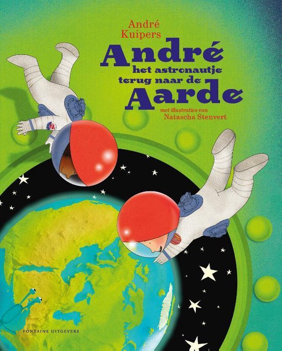 André het astronautje terug naar de aarde