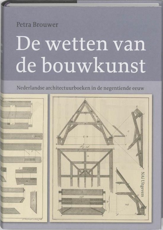 Cover van het boek 'De wetten van de bouwkunst' van P. Brouwer