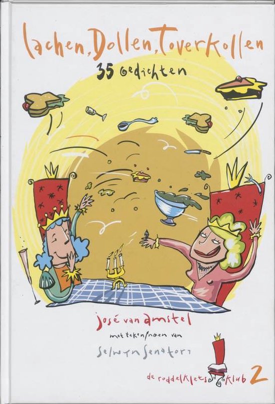 Cover van het boek 'Lachen, Dollen, Toverkollen' van José van Amstel en J. van Amstel