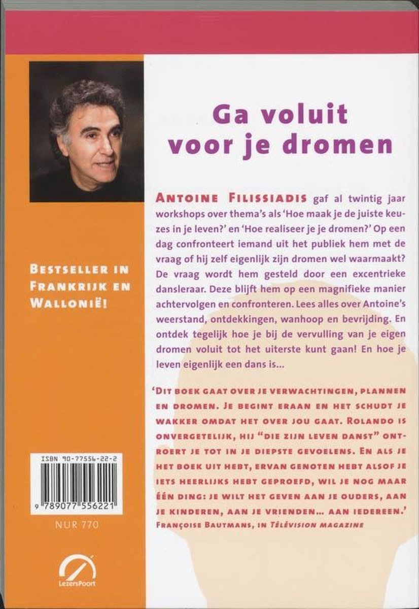 Levensboeken - Ga voluit voor je dromen - back cover
