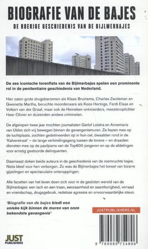 Biografie van de bajes