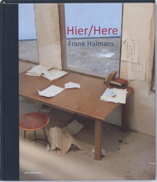 Cover van het boek 'Hier / Here - Frank Halmans' van R. Roos