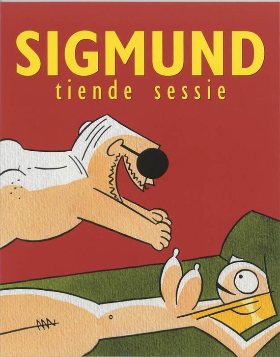 Cover van het boek 'Sigmund tiende sessie' van Peter de Wit