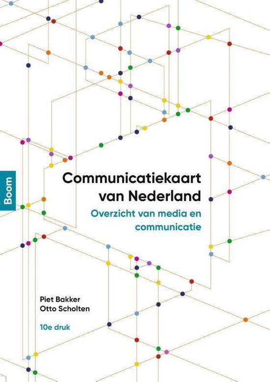 Boek cover Communicatiekaart van Nederland van Piet Bakker (Paperback)