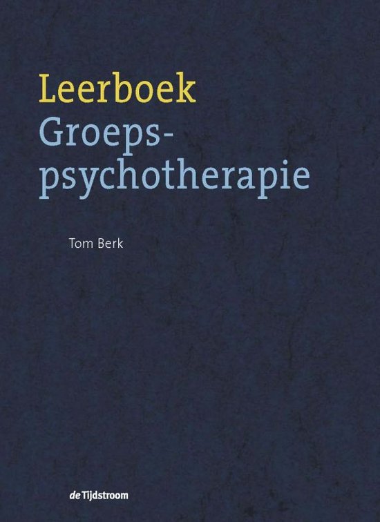 Cover van het boek 'Leerboek groepspsychotherapie / druk 1' van T. Berk