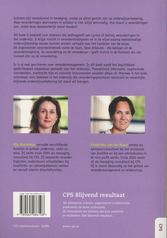 Bol Com Verbindend Veranderen In Het Onderwijs 9789065086198 Elly Kamminga Boeken