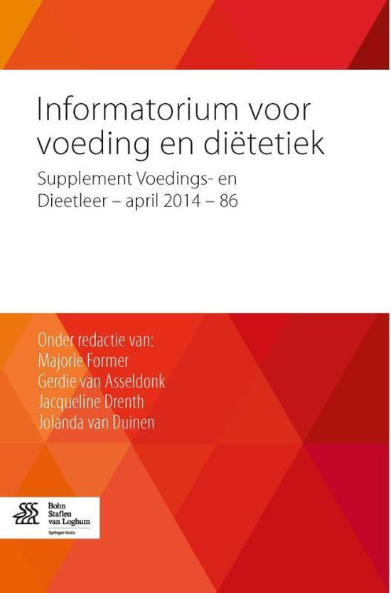 Informatorium voor voeding en diëtetiek Supplement voedings ... - cover