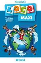 Loco Maxi - Boekje - Topografie wereld - 9/12 Jaar