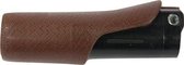 Gazelle handvat rechts basis 132mm bruin