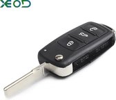 Autosleutelbehuizing - sleutelbehuizing auto - sleutel - Autosleutel / Volkswagen Golf 6 Polo 6R Up